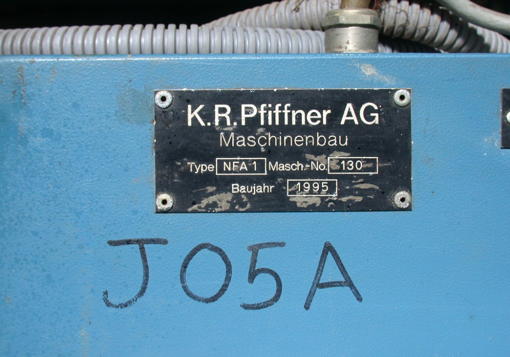Pfiffner Rorschach NFA1 secondary operation machine